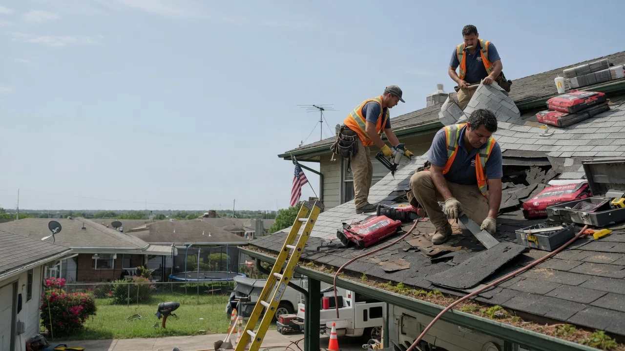 Roof Repair in Italy, TX near me